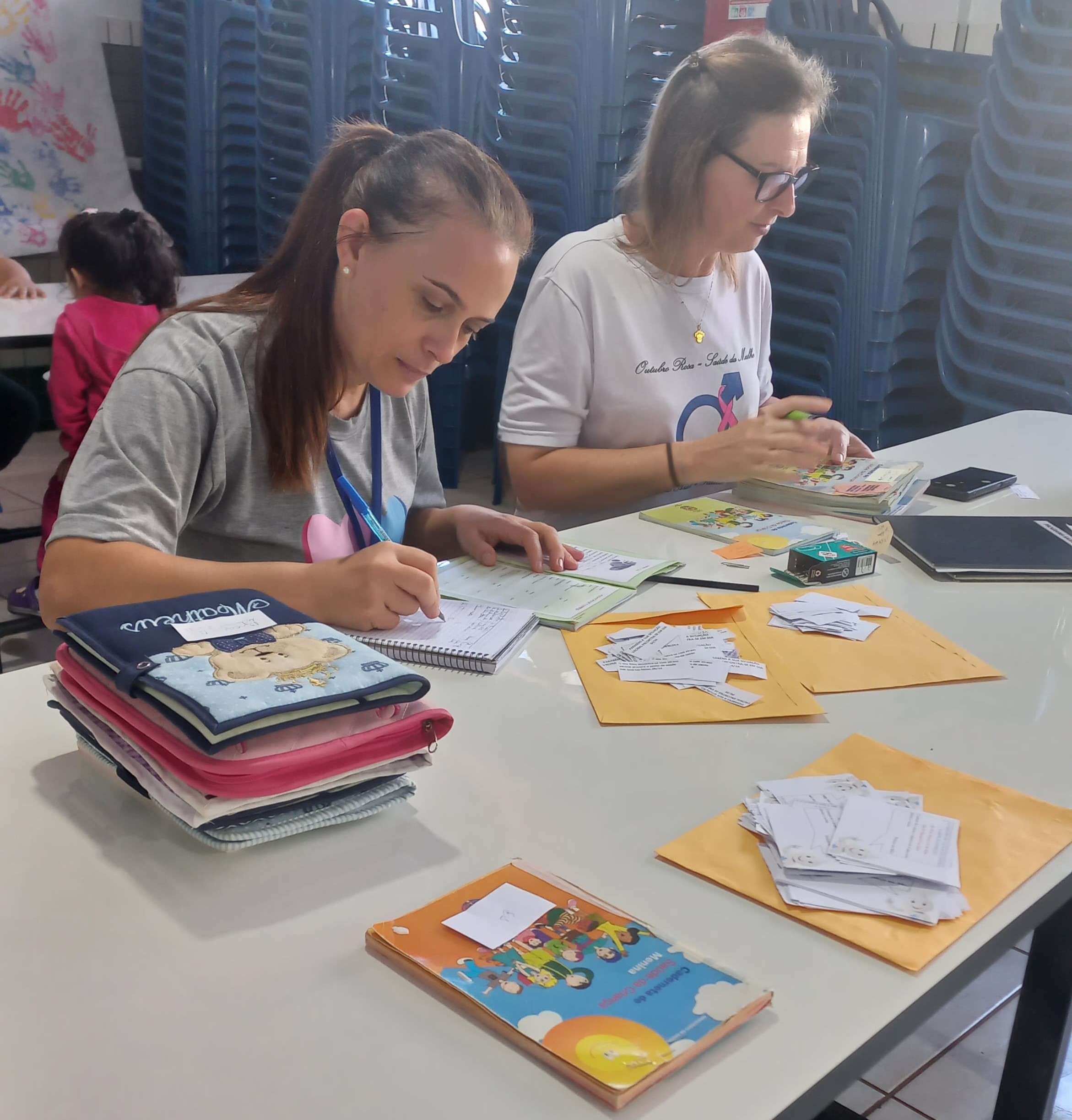 Profissionais da Saúde Verificam Situação Vacinal na Escola Dom Pedro I ...